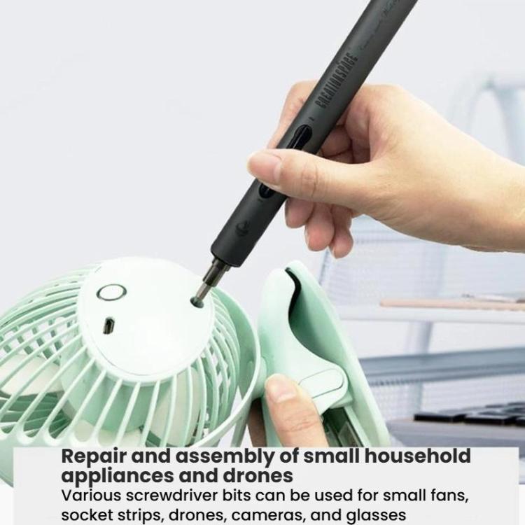 CREATIONSPACE CS0101C 22pcs Electric Screwdriver Set For Phones Computers Glasses - Screwdriver Set by CREATIONSPACE | Online Shopping UK | buy2fix