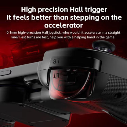 D8+ Wired & Wireless Telescopic Game Controller Foldable USB-C, Hall Sensing Joystick For Switch/Android/IOS/PC(Gray) - Controller Gamepad by buy2fix | Online Shopping UK | buy2fix