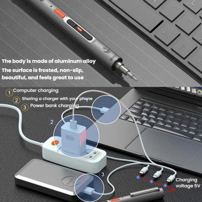 CREATIONSPACE CS0801A 29pcs High-Torque Electric Screwdriver Set For Mobile Phone Repair - Screwdriver Set by CREATIONSPACE | Online Shopping UK | buy2fix
