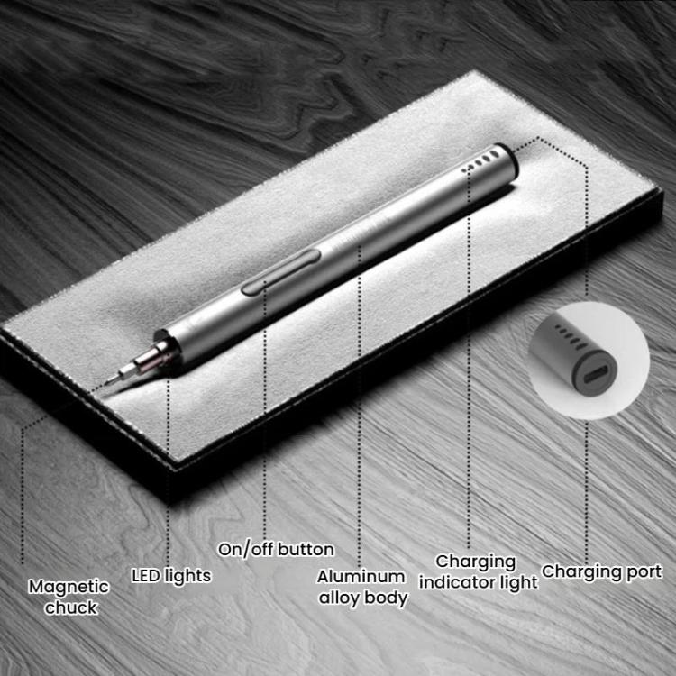 CREATIONSPACE CS0305A 31pcs Mini Rechargeable Electric Screwdriver Set - Screwdriver Set by CREATIONSPACE | Online Shopping UK | buy2fix