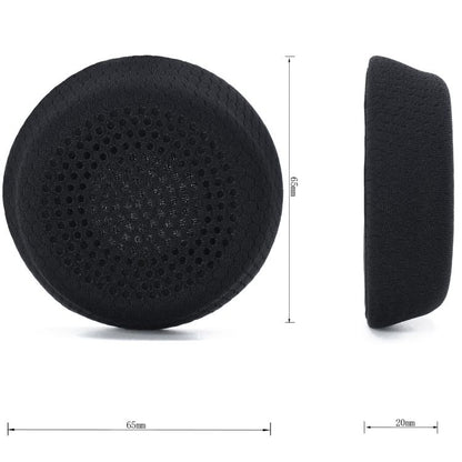 For Logitech Zone 750 Headset 2pcs Replacement Ear Pads Breathable Ear Cushions(Black) - Earmuff & Pad by buy2fix | Online Shopping UK | buy2fix