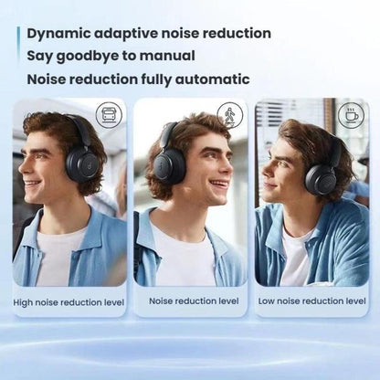 ANKER Soundcore Space Q45 Headband Wireless Bluetooth Headset(Blue) - Headset & Headphone by ANKER | Online Shopping UK | buy2fix