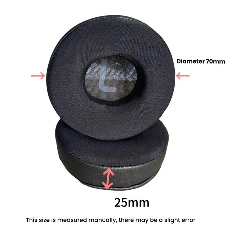 1pair Cooling Gel Ear Cushions for JBL Tune 520BT/510BT/500BT/450BT Headphones & AKG Y50BT/Sony WH-CH500/WH-CH520 Headset(Black) - Earmuff & Pad by buy2fix | Online Shopping UK | buy2fix