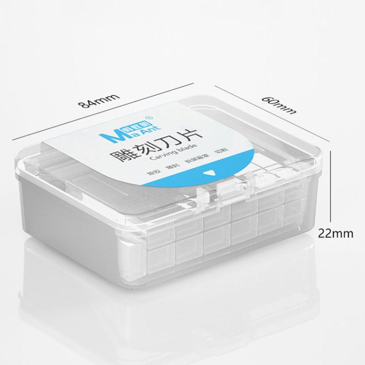 MaAnt M077 150pcs /Box Double-sided Flat Blade Cell Phone Repair Back Cover Removal Artistic Engraving Knife Blade, Spec: No. 4A - Others by MaAnt | Online Shopping UK | buy2fix