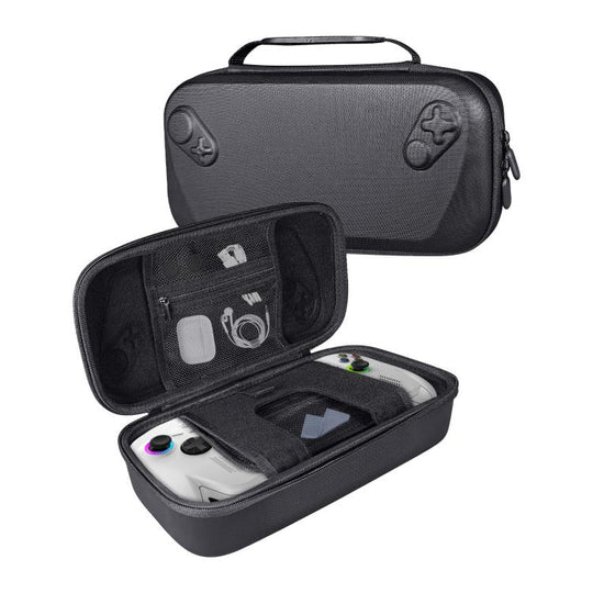 JYS Hard Carrying Case for ASUS ROG Xbox Ally/X Handheld Portable Travel Zipper Bag(Black)