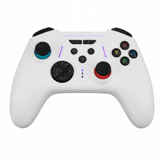 S201 Bluetooth Gaming Controller - Hall Effect Triggers, Dual Back Buttons For Macros, Compatible With Switch 2/Switch/PC/Steam/Mobile(White)