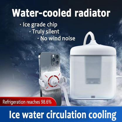 S2 Water Cooling  Mobile Phone Radiator Back Clip Type Game Live Cooler(Need Add Ice) - Cooling Fan Radiator by buy2fix | Online Shopping UK | buy2fix