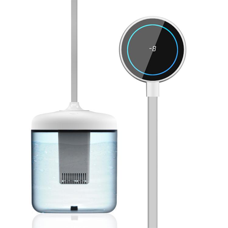 S4 Magnetic Suction / Back Clip Semiconductor Cooling Mobile Phone Digital Display Radiator(White) - Cooling Fan Radiator by buy2fix | Online Shopping UK | buy2fix