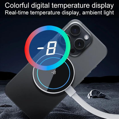 S4 Magnetic Suction / Back Clip Semiconductor Cooling Mobile Phone Digital Display Radiator(White) - Cooling Fan Radiator by buy2fix | Online Shopping UK | buy2fix