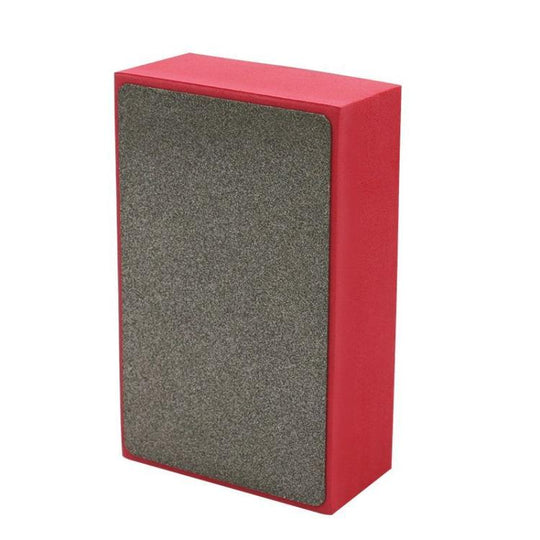 Full Abrasive Diamond Hand Grinding Disc For Glass Polishing And Stone Edge Trimming, Color: 100 Grit Red