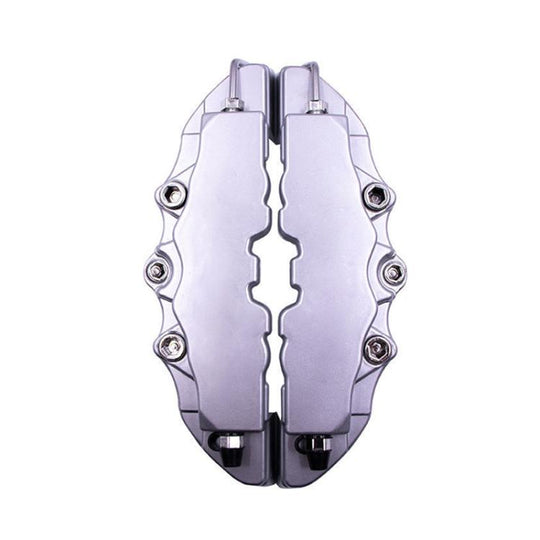 2pcs /Set Car High-Temperature Resistant Brake Caliper Cover Kit, Color: S Silver