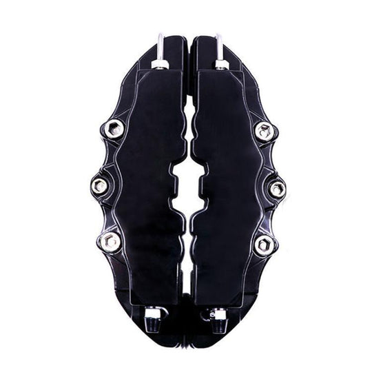 2pcs /Set Car High-Temperature Resistant Brake Caliper Cover Kit, Color: M Black