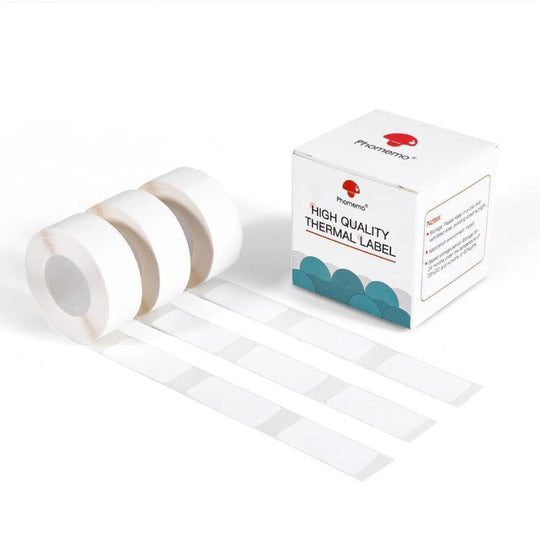 Phomemo 14mmx30mm-230pcs White Thermal Self-Adhesive Labels For D30 Printer