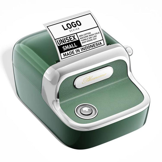 Phomemo M150 Bluetooth Thermal Printer Rechargeable Inkless Barcode Label Maker(Green)
