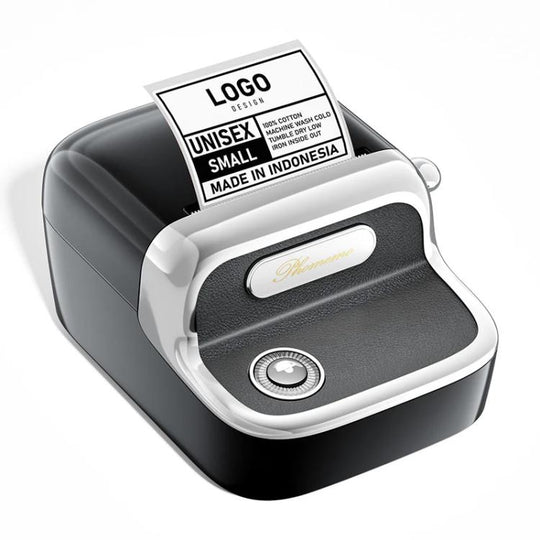 Phomemo M150 Bluetooth Thermal Printer Rechargeable Inkless Barcode Label Maker(Black)