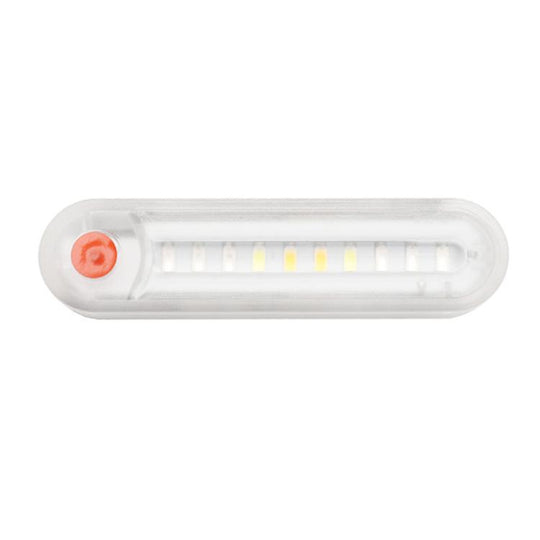 Solar-Powered Car Crash Warning Lights Flashing Taillights(10 LEDs Blue)