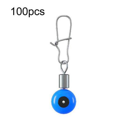 100pcs Fishing Space Beans Saltwater Fishing Float Seat Fishing Accessories, Style: Enhanced(Small)