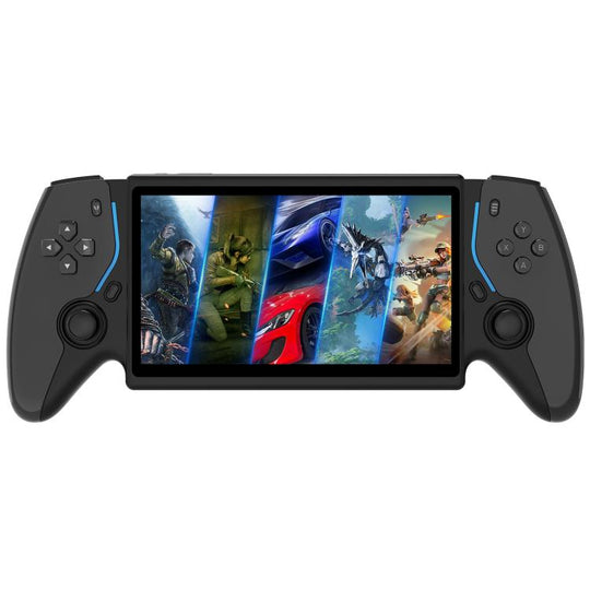 7.0 Inch Handheld Open-Source Game Console With High-Definition Arcade Battles, Color: P5 Black