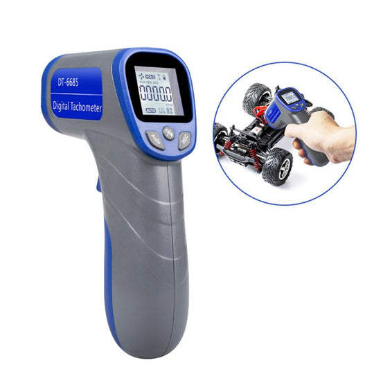 RPM Handheld Laser Infrared Motor Tachometer(No Battery)