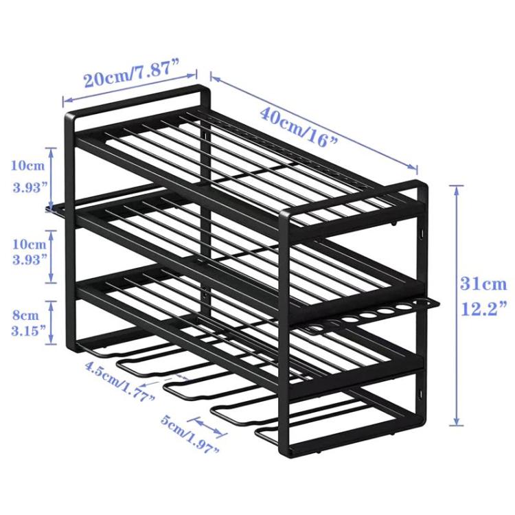 Power Tool Storage Rack - 4 Layers | Buy2fix. – buy2fix