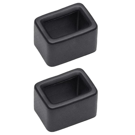 2pcs Universal Car Seat Belt Buckle Holder Seat Belt Bracket(Black)