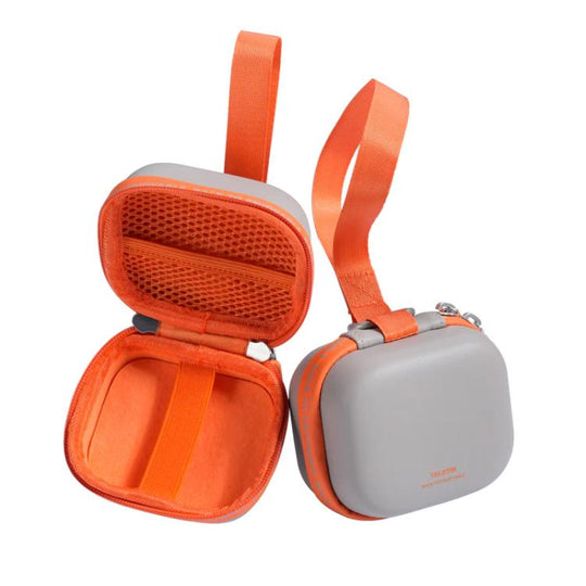 TELESIN DisAdv Mini Hard Shell Carrying Case For Action Cameras Universal Storage Bag With Wrist Strap(Gray)