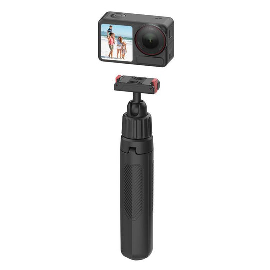 Magnetic Quick-Release Handheld Selfie Stick Tripod for DJI Osmo Action 5 Pro, 4, 3 with 360-Degree Rotation(Black)