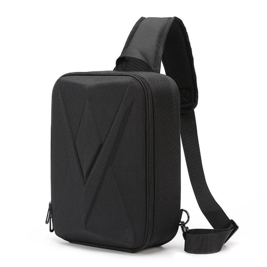 For DJI Neo 2 BKano Smooth Fly Kit Organizer Bag Chest Crossbody Bag(Black)