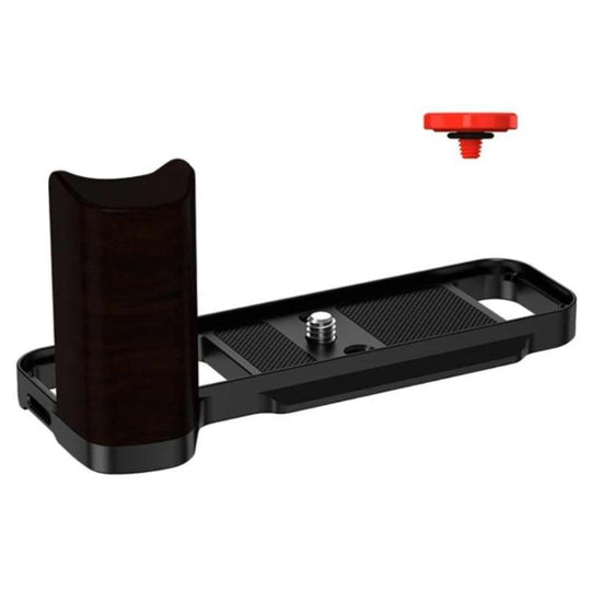 For Fujifilm X-E5 Flymile Camera L-Shaped Cold Shoe Mount For One-Handed Shooting, Color: Black Ebony