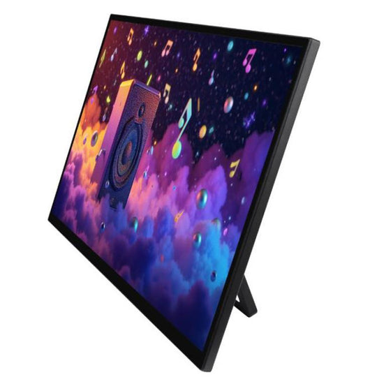 Luckfox 18.5 Inch 10-Point Touch Monitor 1920 × 1080 Resolution 120Hz Refresh Rate IPS Screen EU Plug