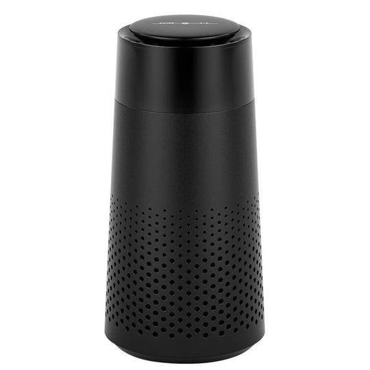 Car Air Purifier Home Office Desktop Negative Ion Running Light Portable Smoke Purifier(Black)