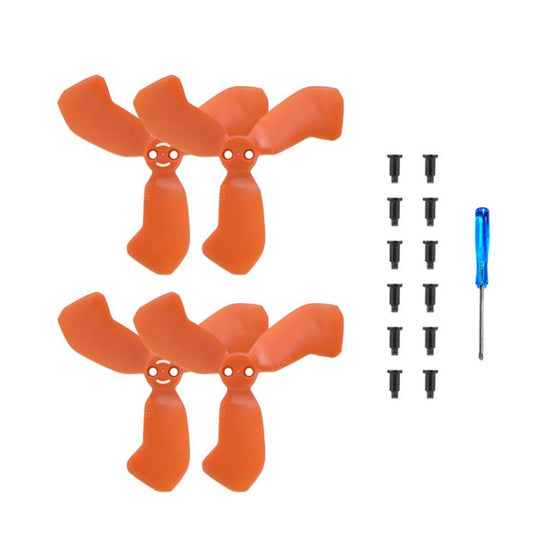For DJI NEO 2 Flymile 2pairs Drone Propeller Protection Bracket(Orange)