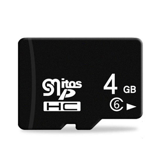 High Speed C10 Memory Card Car Recorder Camera Memory Card, Capacity: 4G(Black)