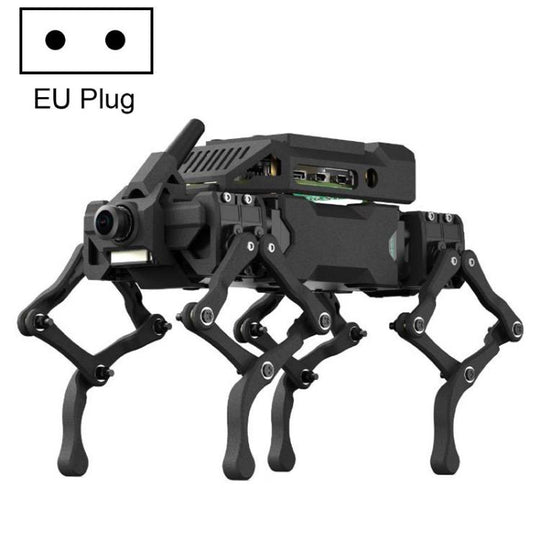 Waveshare WAVEGO Pro 12-DOF Bionic Dog-Like Robot Open Source For ESP32 And Raspberry Pi, Spec: EX(EU Plug)