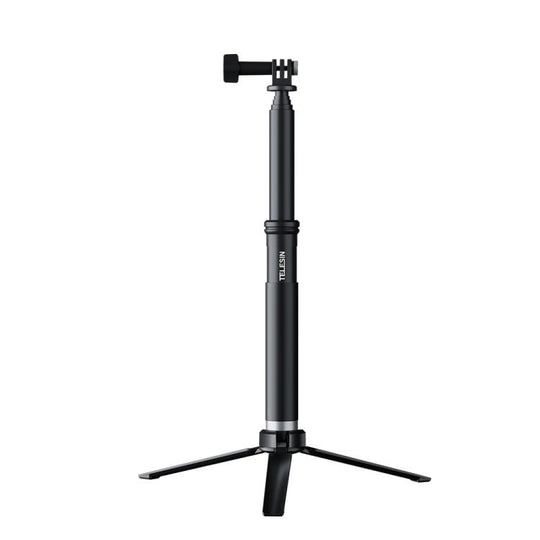 TELESIN 0.9M Selfie Stick Monopod Tripod Compatible With Action Cameras And Smartphones Plastic Tripod