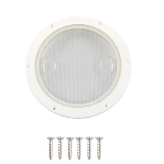 Yacht/Marine Nylon Round Transparent Deck Cover, Diameter: 4 inch With Screws