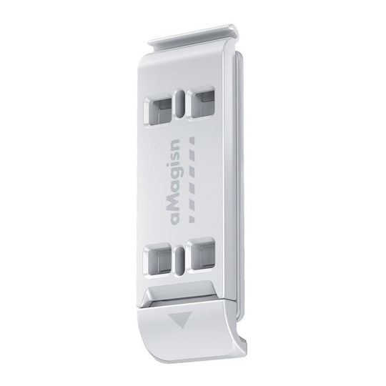 For Insta360 Ace Pro 2 aMagisn Vertical Shooting Battery Cover Magnetic Quick-Release & Splash Proof Battery Door(White)