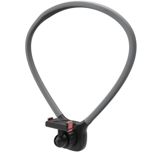 Magnetic Quick-Release Neck Mount For DJI Osmo 360 / Action 5 Pro/ 4 / 3 with 360-Degree Rotating Ball Head & Chest Strap(Black)