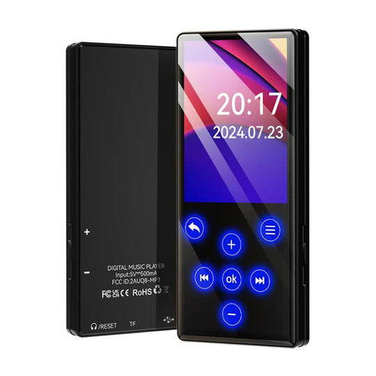 Bluetooth MP3 / MP4 Player With External Speaker Radio Music E-book Player, Memory Capacity: 4GB(Black)
