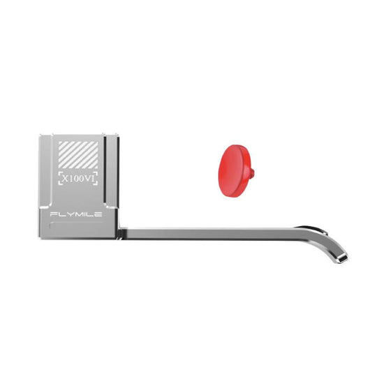 For Fujifilm X100VI Flymile Camera Shooting Single-Handed Grip Fixed Support Bracket(Silver)