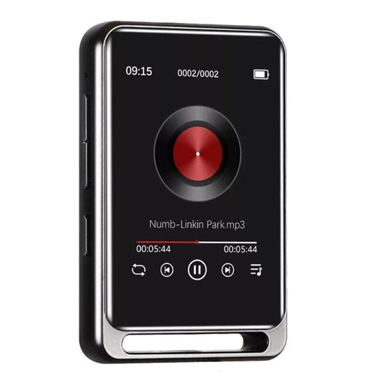M6 Bluetooth 5.0 MP3 Portable Music Player With Speaker FM Radio E-book, Memory Capacity: 8GB(Black)