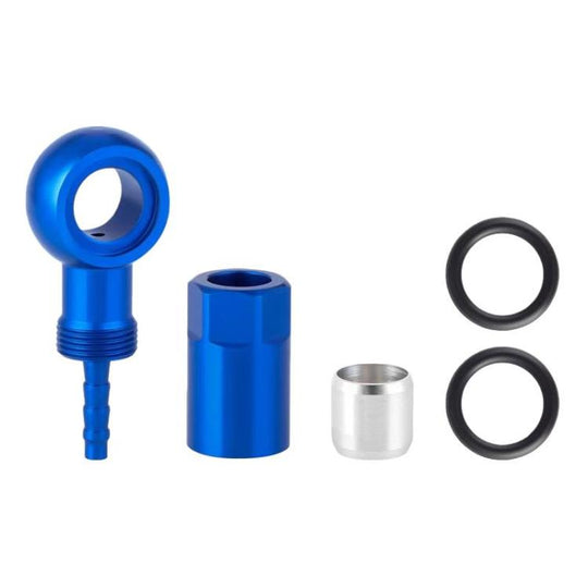 ENLEE E511 Bike 5-Line Hydraulic Needle Hydraulic Disc Brake Hose Connector(Blue)