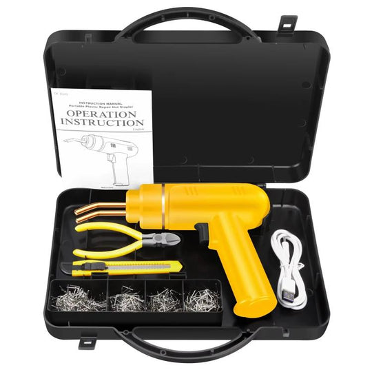Car Bumper Repair Charging Welding Machine Kit(Yellow)