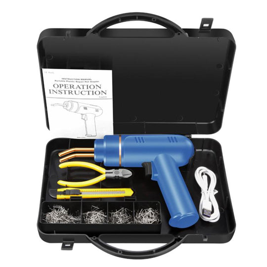 Car Bumper Repair Charging Welding Machine Kit(Blue)