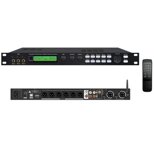X5S Digital Effects Processor With Feedback Suppression Anti-Interference Treatment Reverb Equalization Adjustment AU Plug