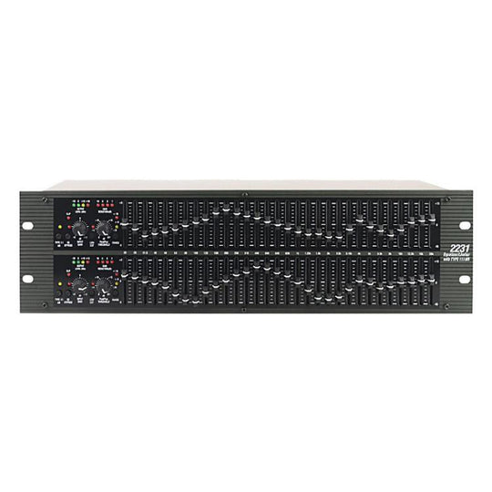 2231 Equalizer Anti-Feedback Audio Performance Stage Conference Effects Processor Noise Reduction Digital Processor US Plug
