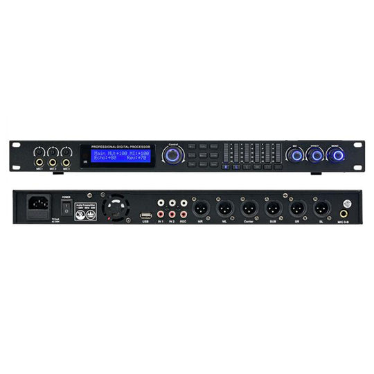 KX500 Preamp Effects DSP Vocal Audio Effects Processor US Plug