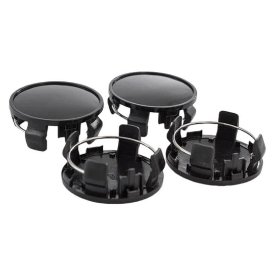 4pcs /Set 62mm Outer Diameter Blank Modified Wheel Hub Center Cap(Black)
