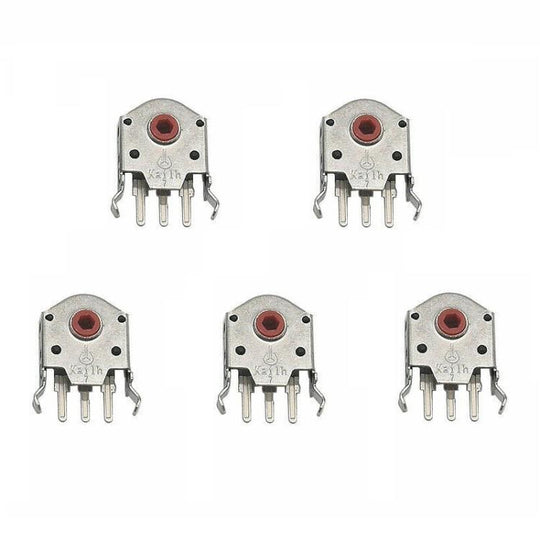 Kailh 5pcs Red Core Dustproof Mouse Scroll Wheel Encoder(7mm)