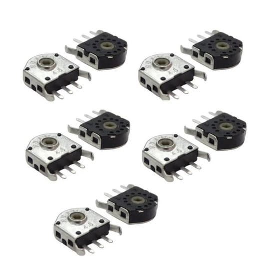 10pcs Mouse Wheel Encoder, Spec: Black Core 4.5mm